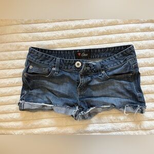 Guess Dark Blue Mini Shorts